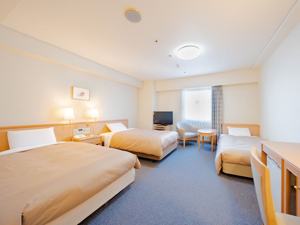 Hotel Grand Terrace Obihiro Large Twin Room with 2 Single and 1 Extra Bed, Non Smoking