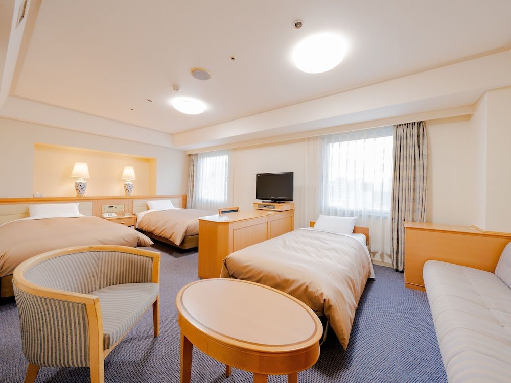 Hotel Grand Terrace Obihiro Deluxe Twin Room with 2 Single and 2 Extra Beds, Non Smoking