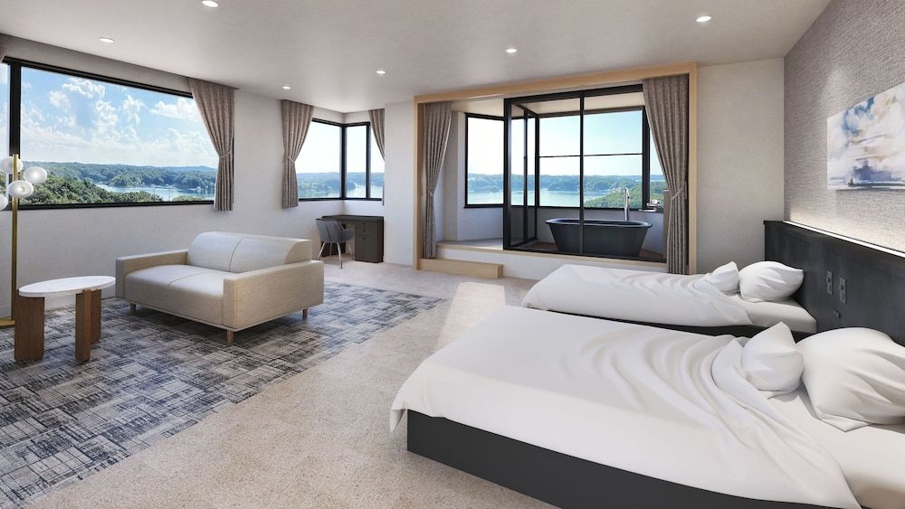 Junior Suite, Non Smoking (Western Style with Open-Air Bath)