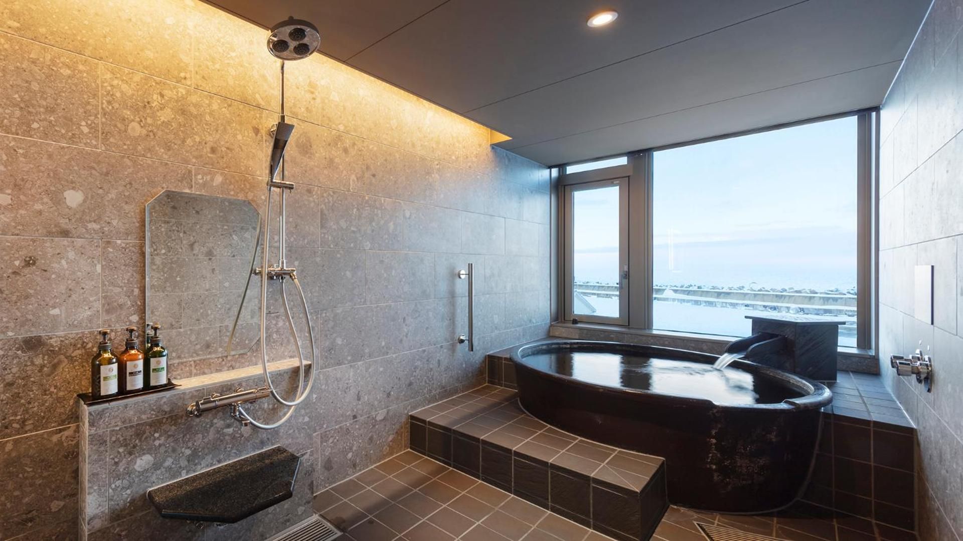 Japanese-Style Modern Room with Onsen Bathroom