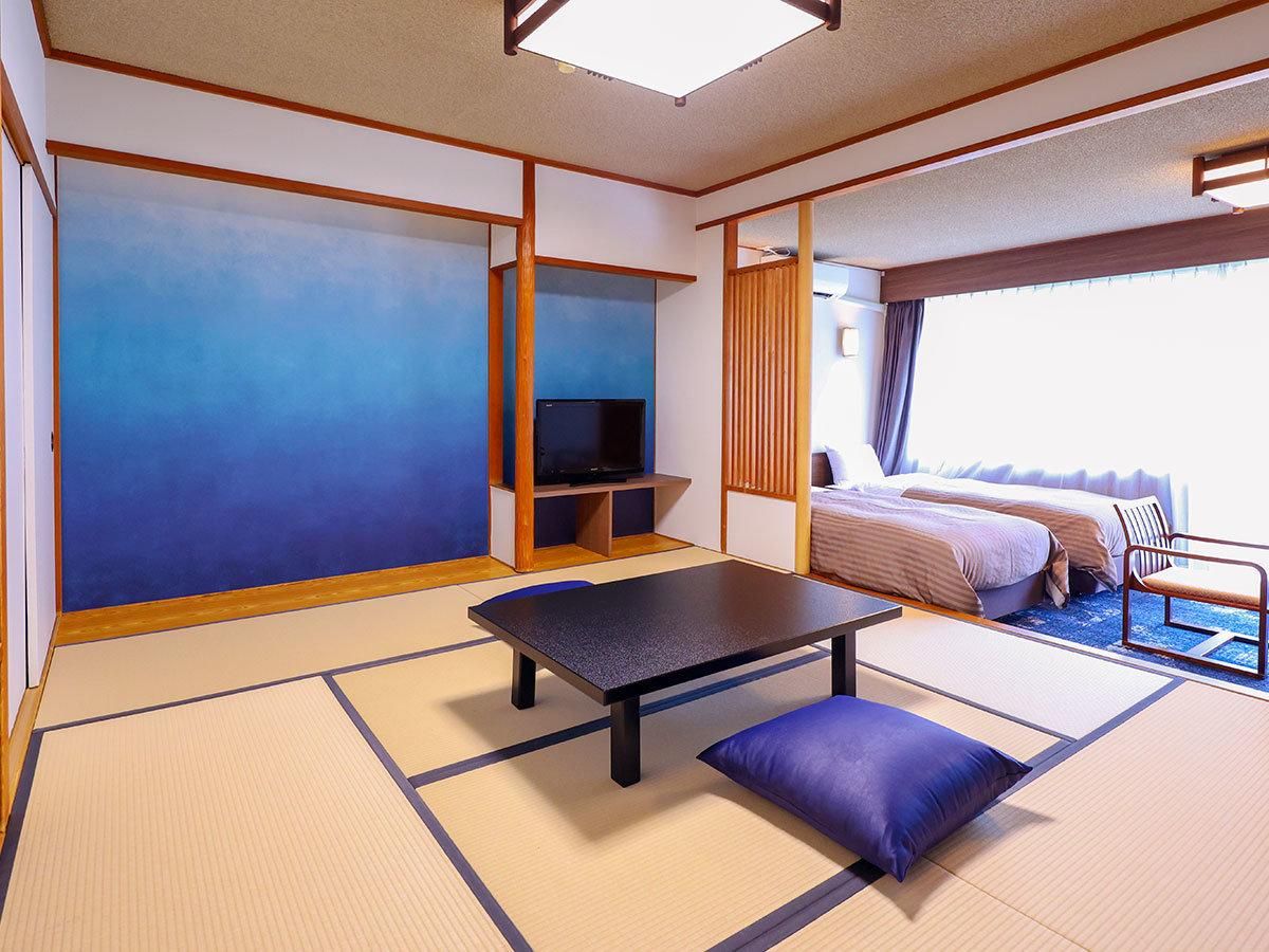 Standard Japanese-Western-Style Room with 8 Tatami, Shower Only, Non-Smoking