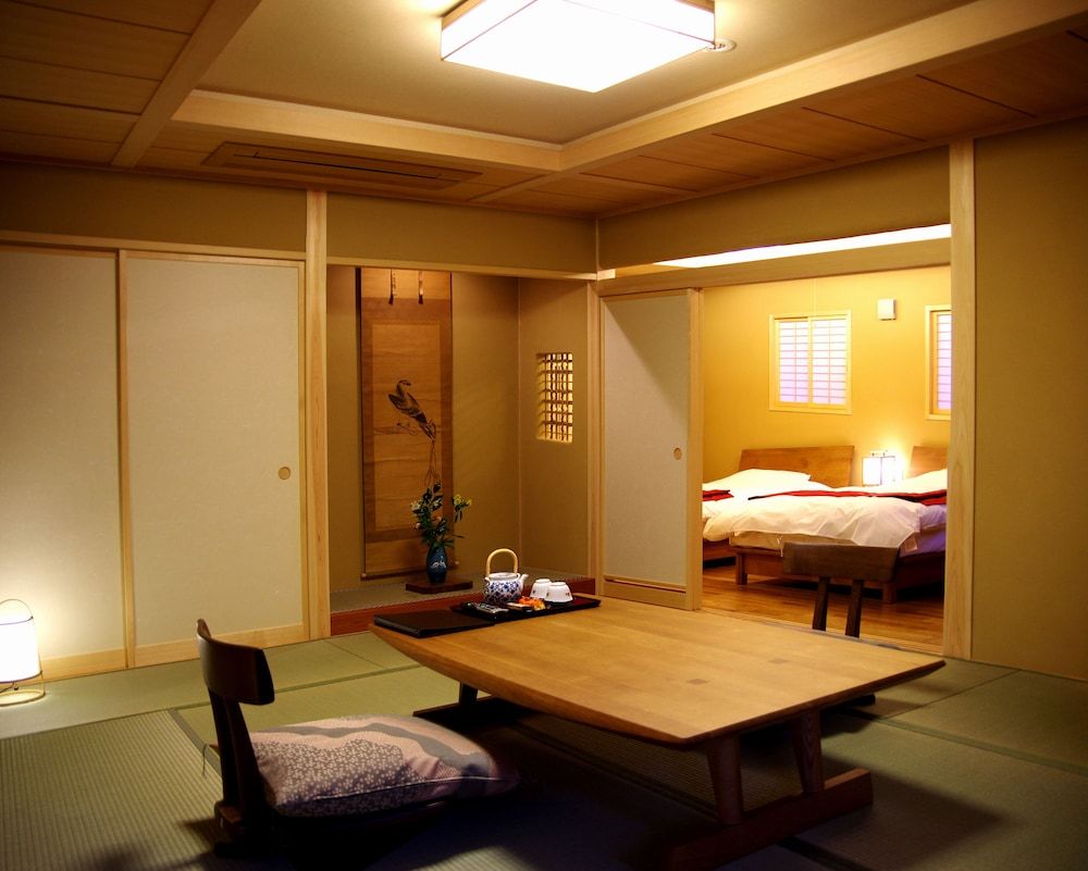 Suite Japanese Western style room with Open Air Bath