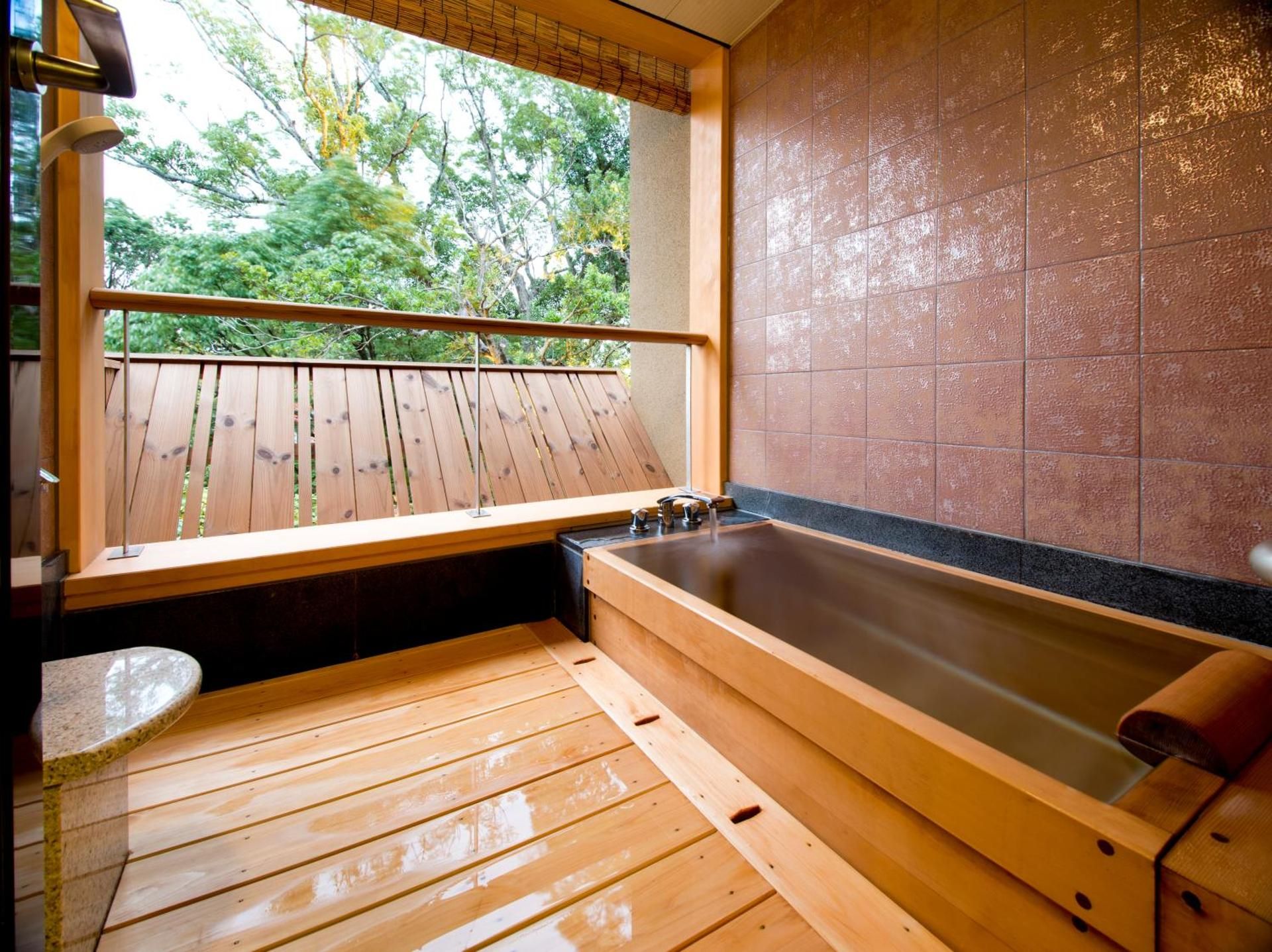 East Wing - Japanese-Style Room with Semi Open-Air Bath - Second Floor