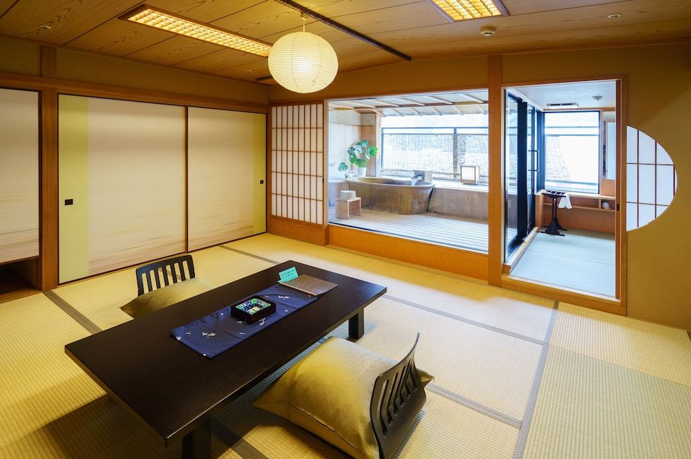 SANSUI Japanese Style Room with Private Open Air Bath