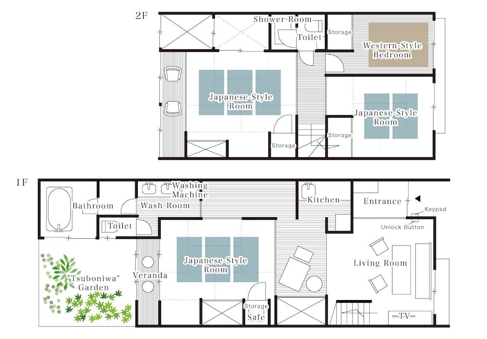 Choya Chawanzaka Townhome, 3 Bedrooms, Courtyard View 9