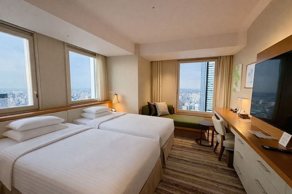 Deluxe Corner Twin Room (View Bath), Non Smoking