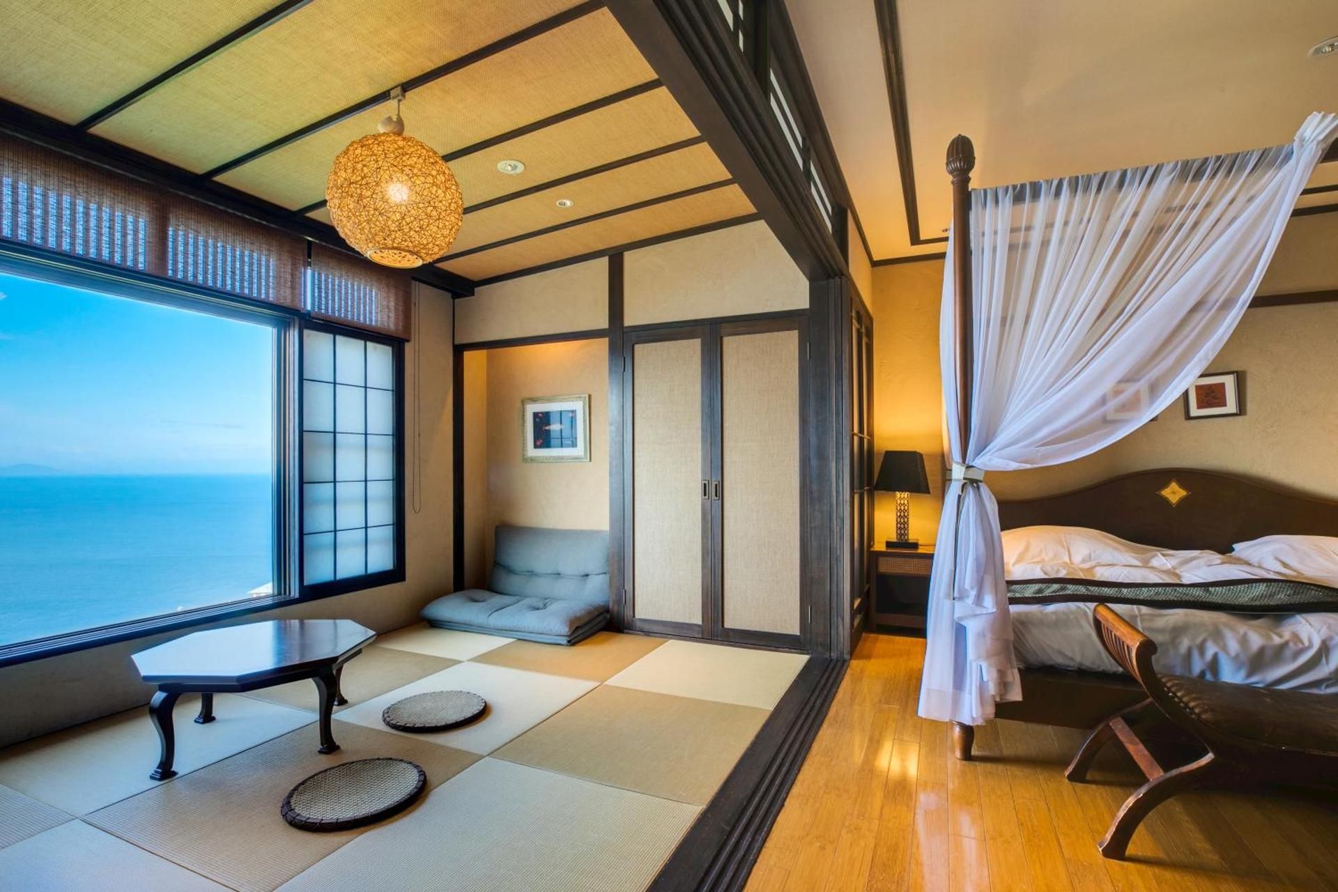 Room with Tatami Area and Open Air Bath