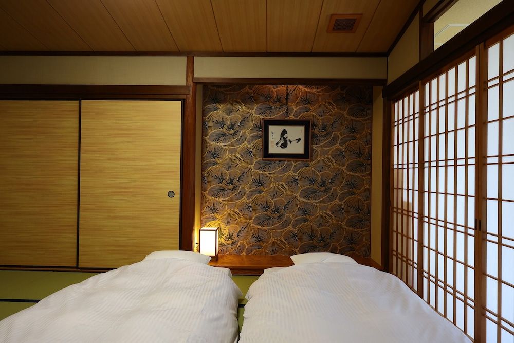 Japanese Style Family Room with Open Air Bath