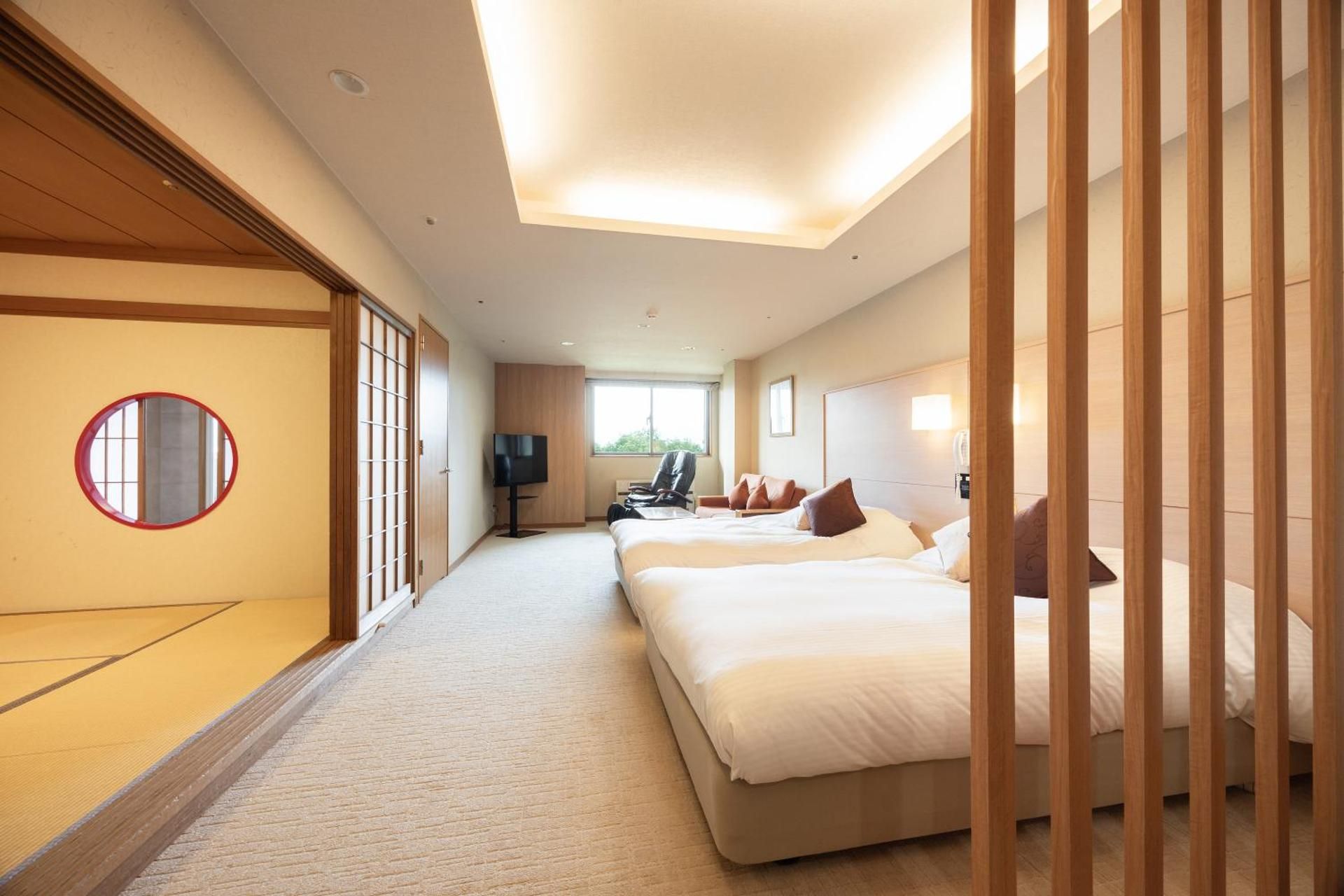 Japanese Western Style Suite with Private Hot Spring Bath - Non-Smoking