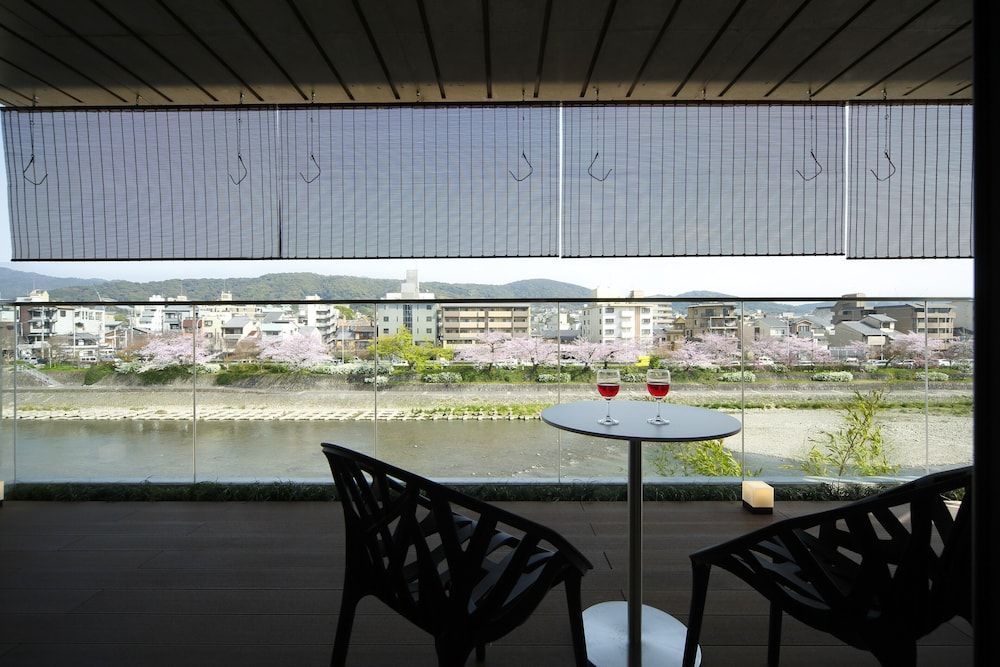 Aoi Hotel Kyoto River view room with Tatami area 201 8