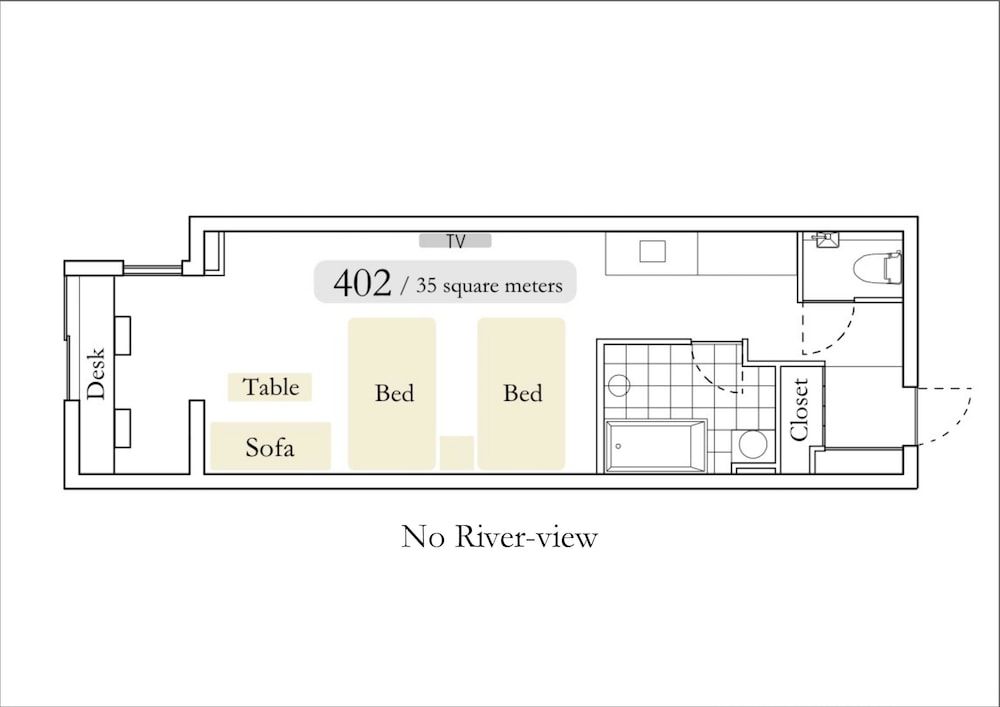 Aoi Hotel Kyoto Twin Room-Street View 6
