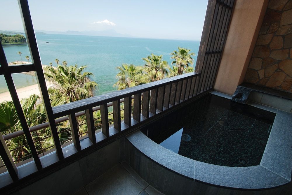 Japanese Western Style Room with Private Open-air Bath, Top Floor