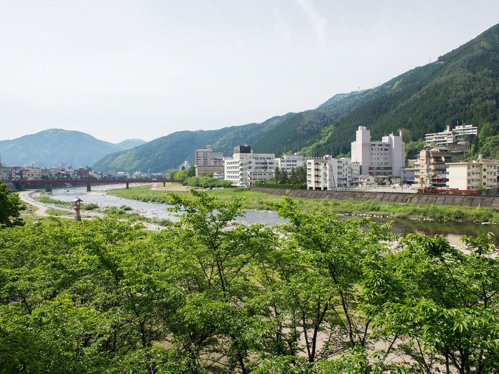[Ariake] Natural hot spring with semi open-air bath