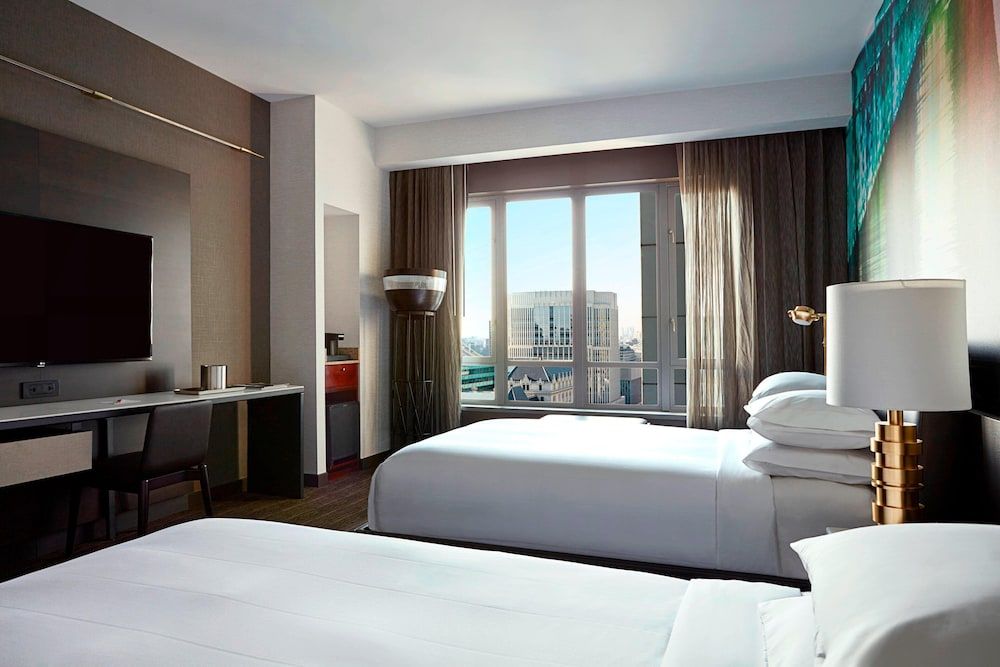 Room, 2 Double Beds (Mobility Accessible, Tub)
