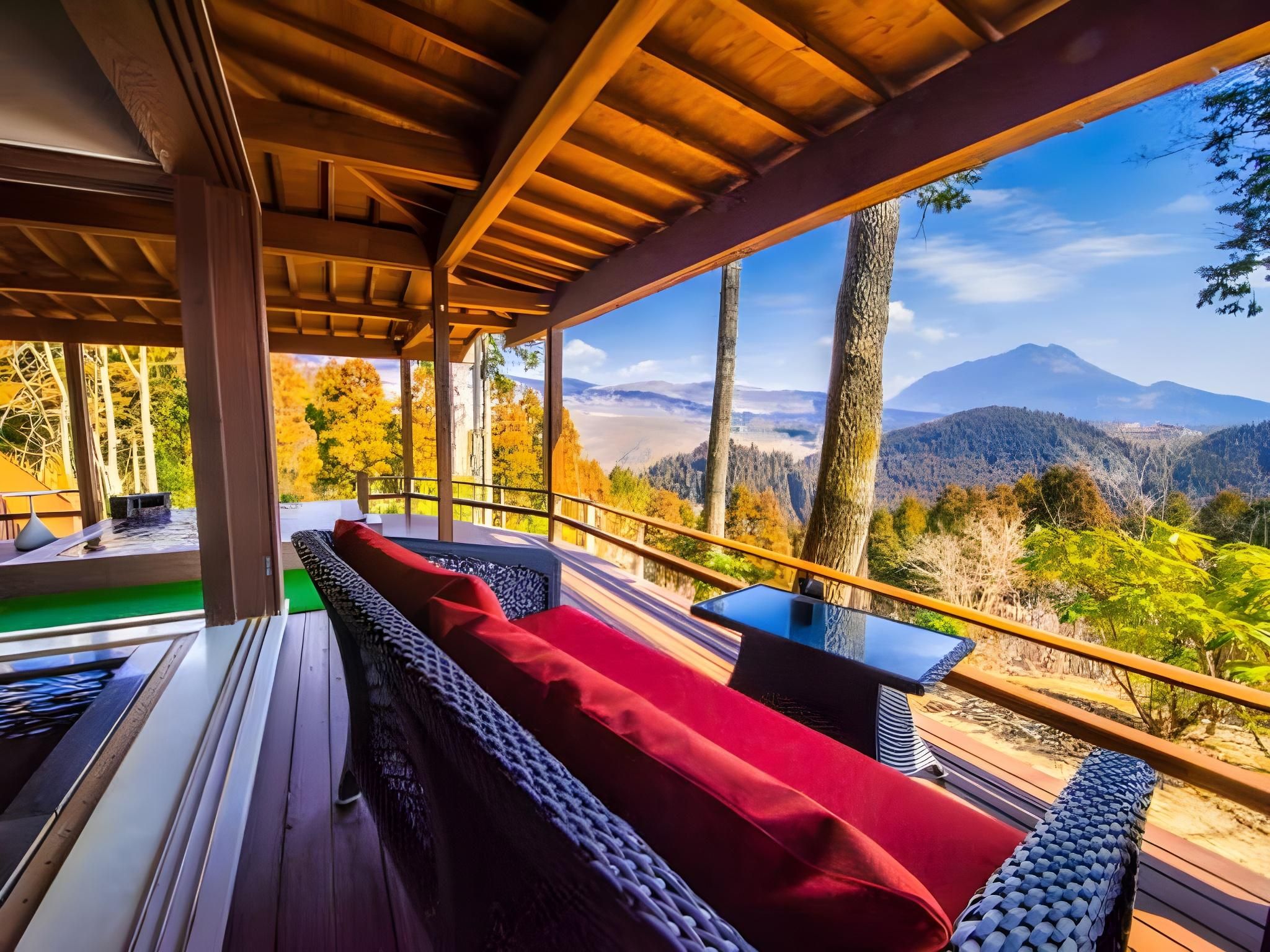 Kunugi Premium Twin Villa for 2 to 4 People with Private Bath