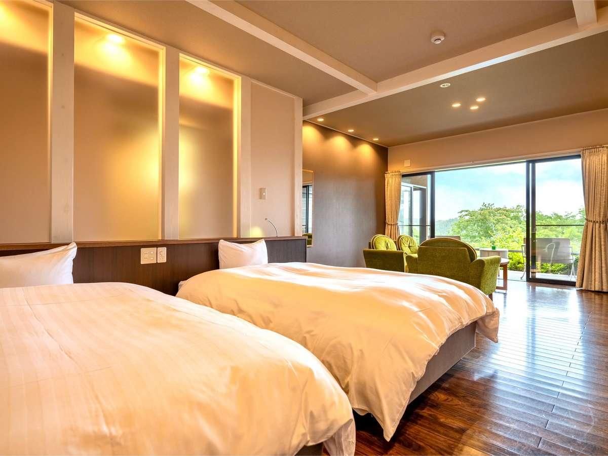 Akebi Twin Room for 2 people with Private Bath