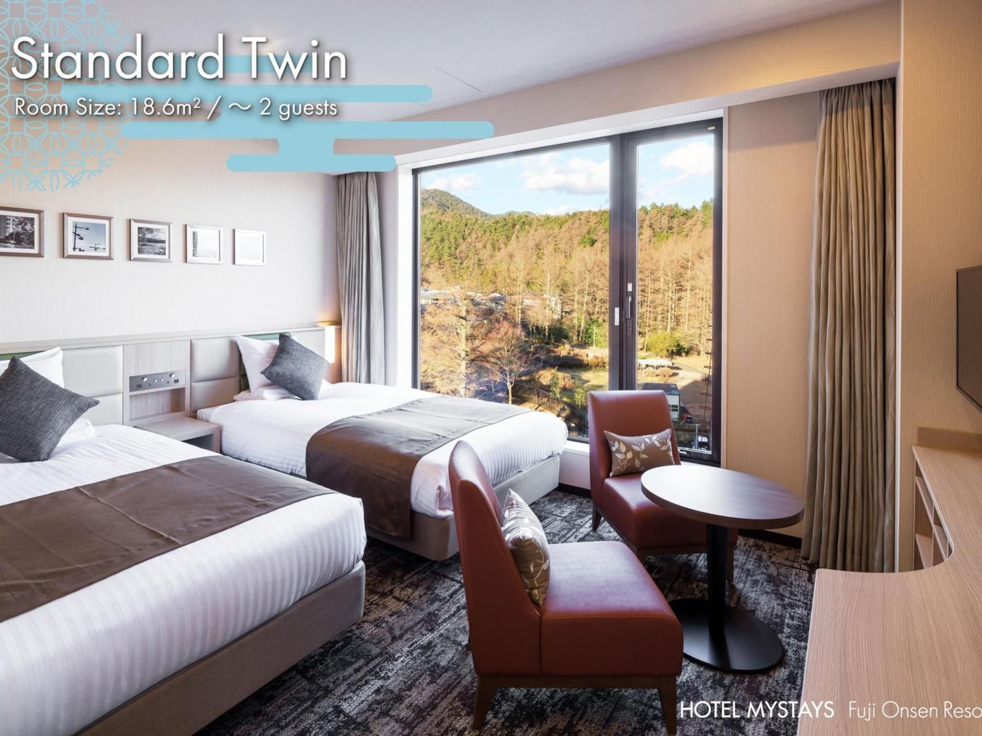 Eco Plan, Standard Twin Room, Non-Smoking, Housekeeping is Optional with Additional Cost