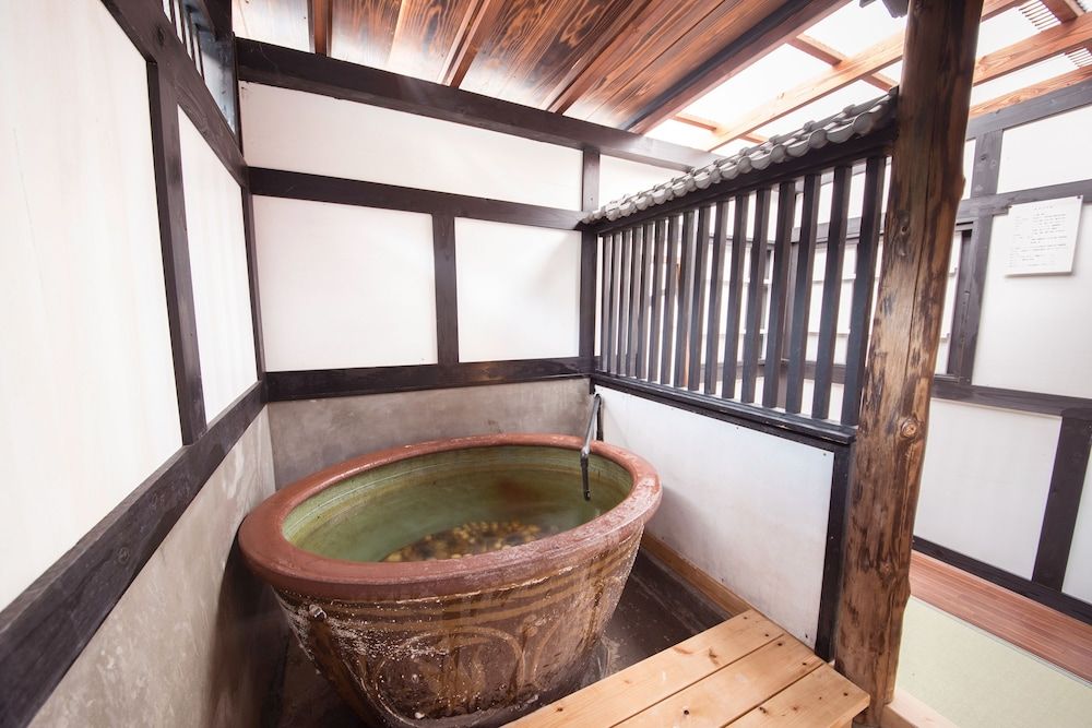 Japanese Style Room with Partially Open Air Bath - 4 Futons