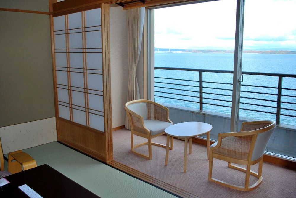 Japanese-Style Room with Ocean View and Private Bathroom