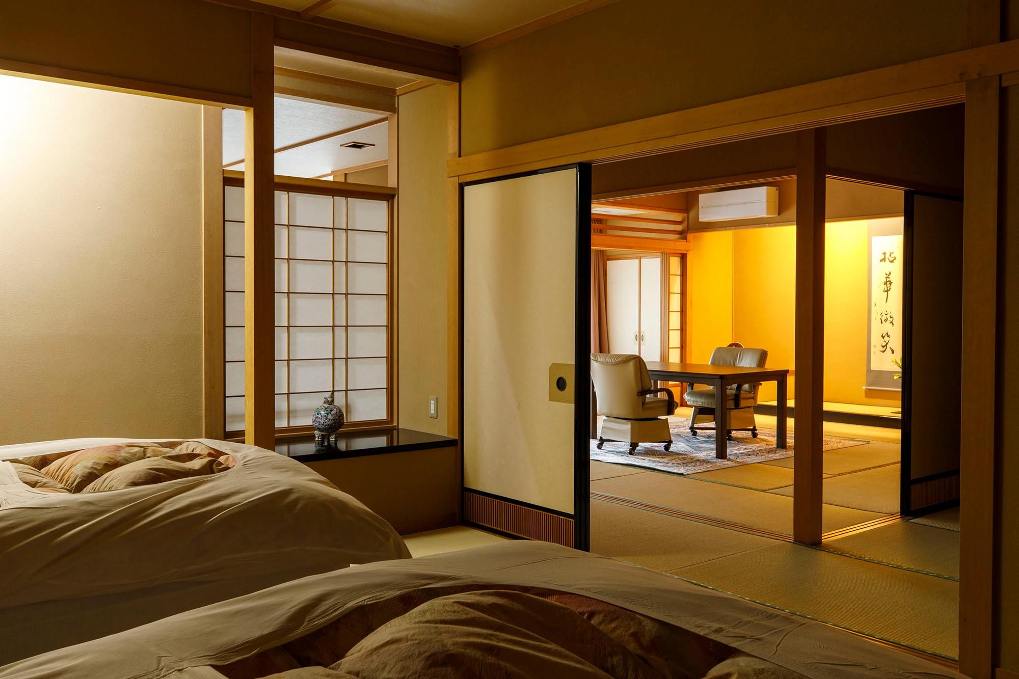 Deluxe Japanese-Western Style Room with Open-Air Bath