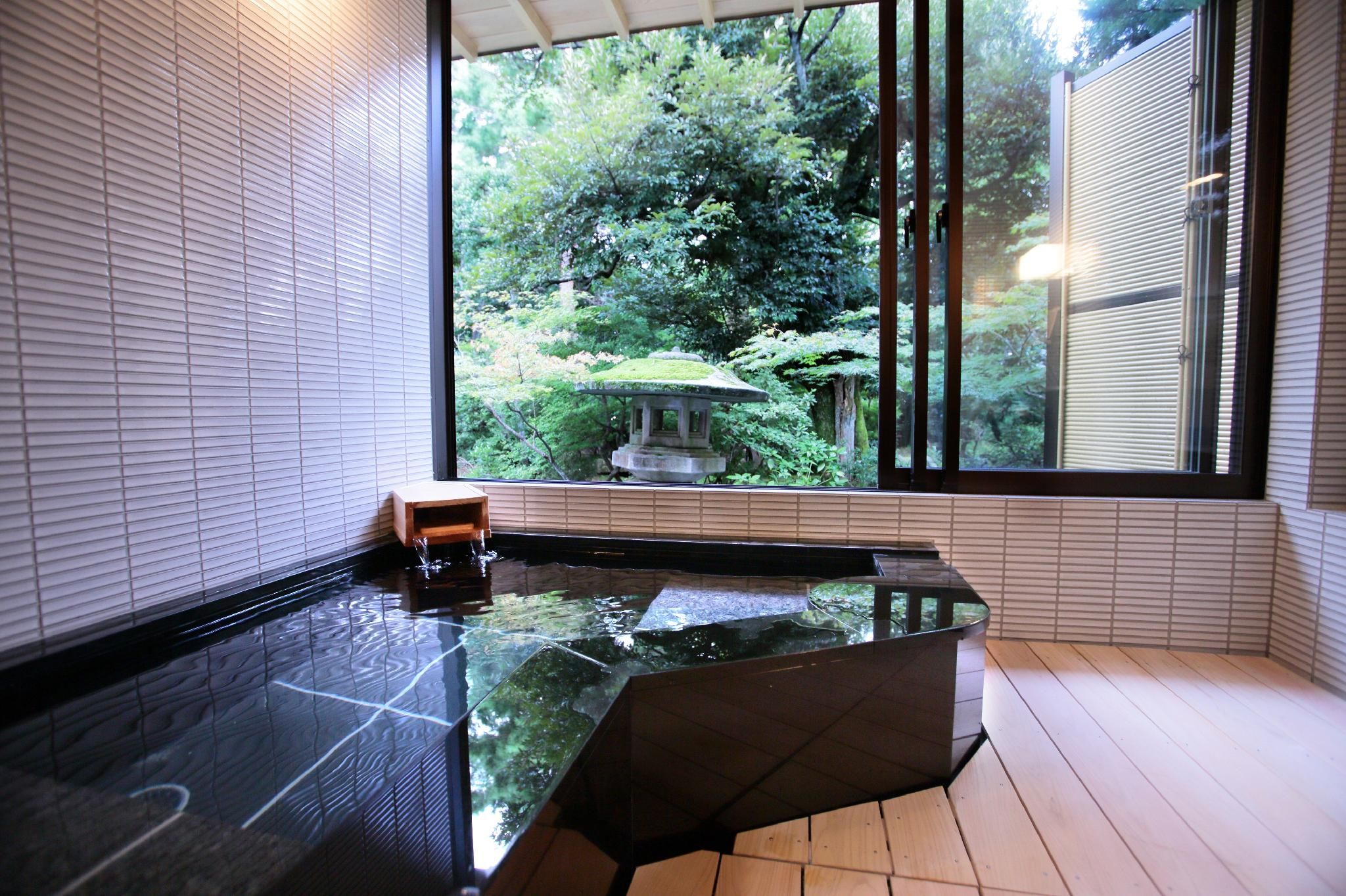 Japanese-Western Style Room for 3 People with Semi-Open-Air Bath