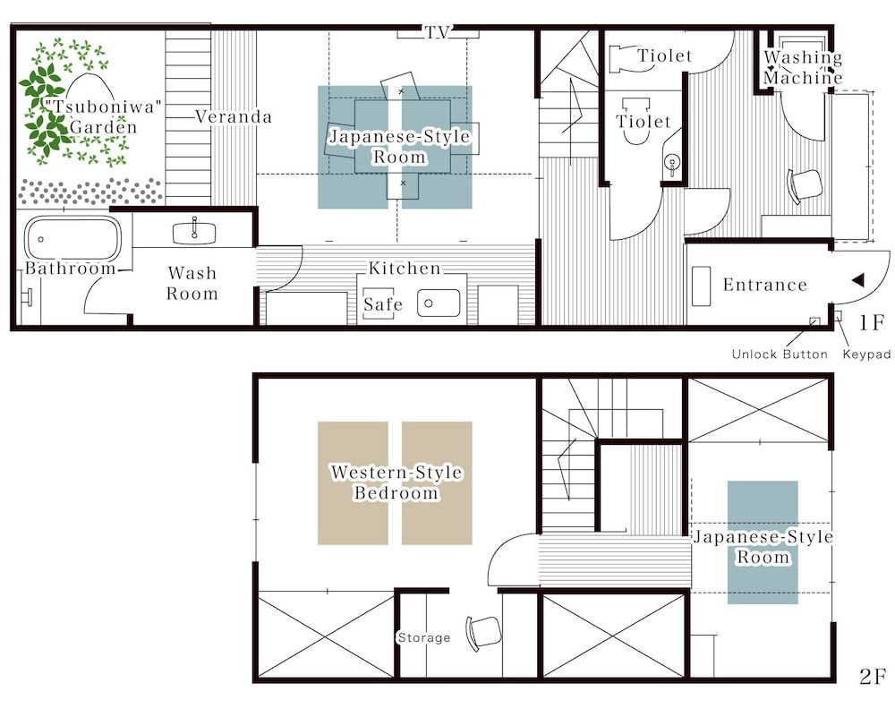 Rikyu-an Machiya Holiday House Townhome 9