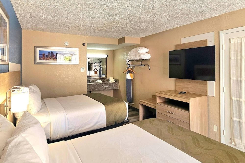 Two Queen Beds, Suite Non Smoking with 1 Person Sofa Bed