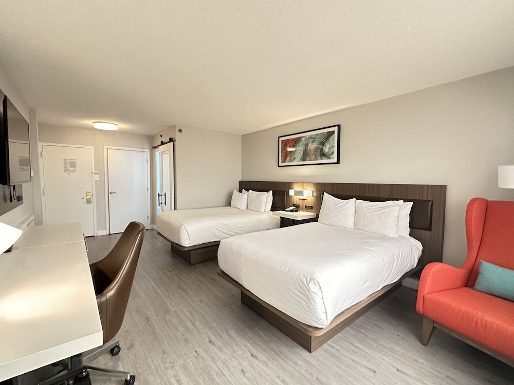 Room, 2 Double Beds, Accessible, Non Smoking (Mobillity Access, Roll-In Shower)