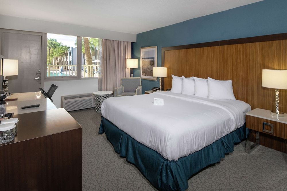 Room, 1 King Bed, Accessible, Hearing Accessible, Roll in Shower