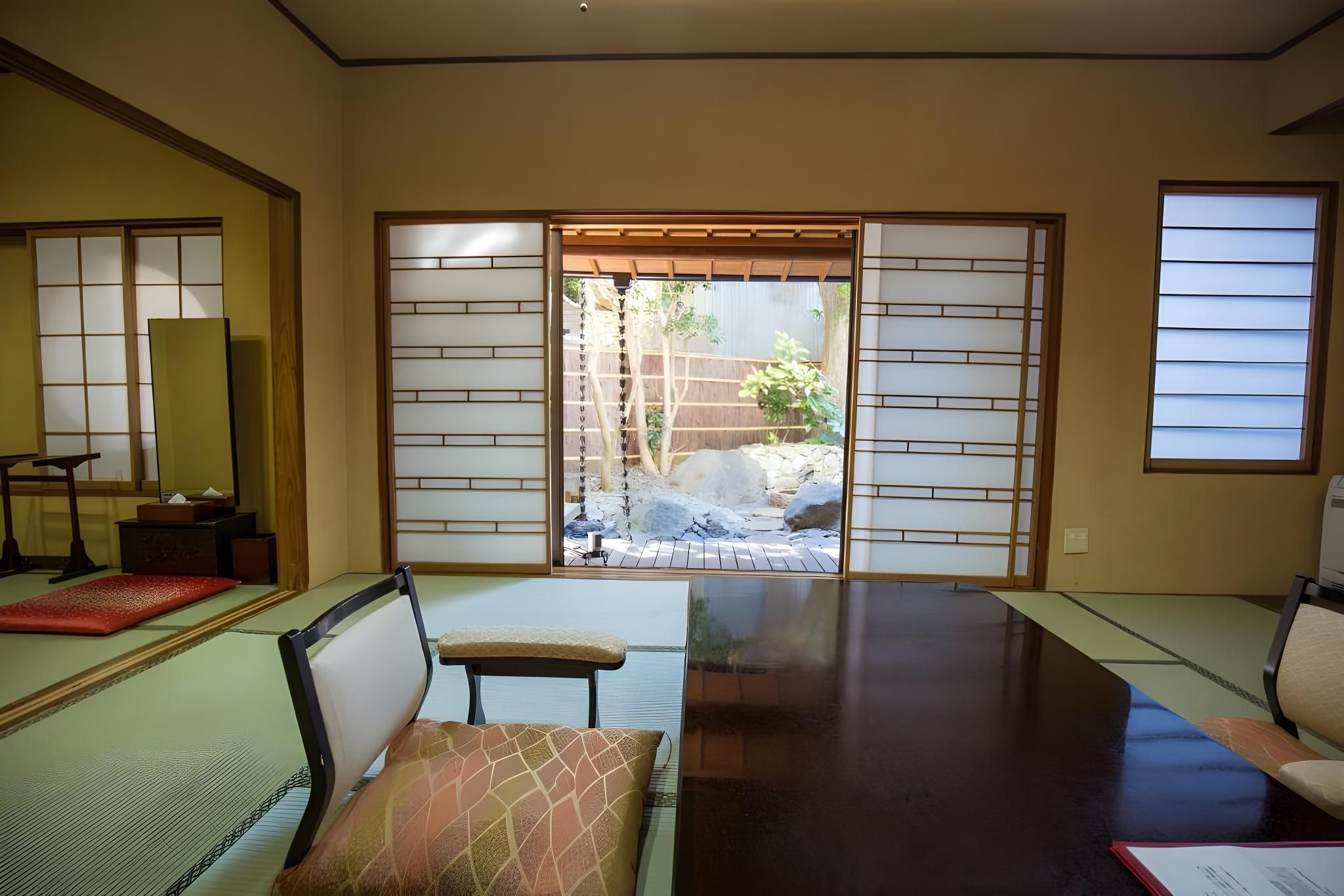 Japanese Room with Open-Air Bath