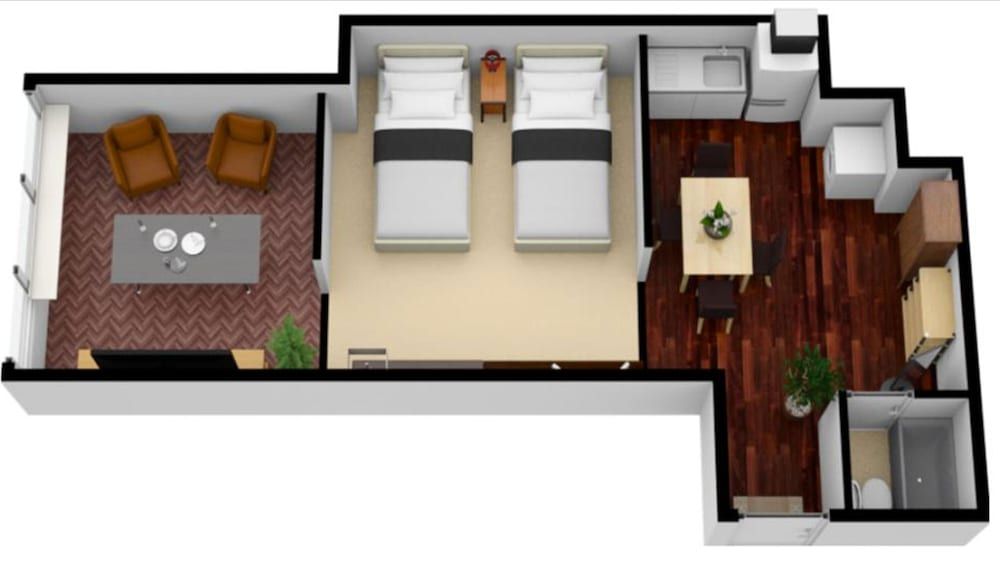 R&Run Kyoto serviced apartment & suites Comfort Studio, Non Smoking, Kitchenette 6