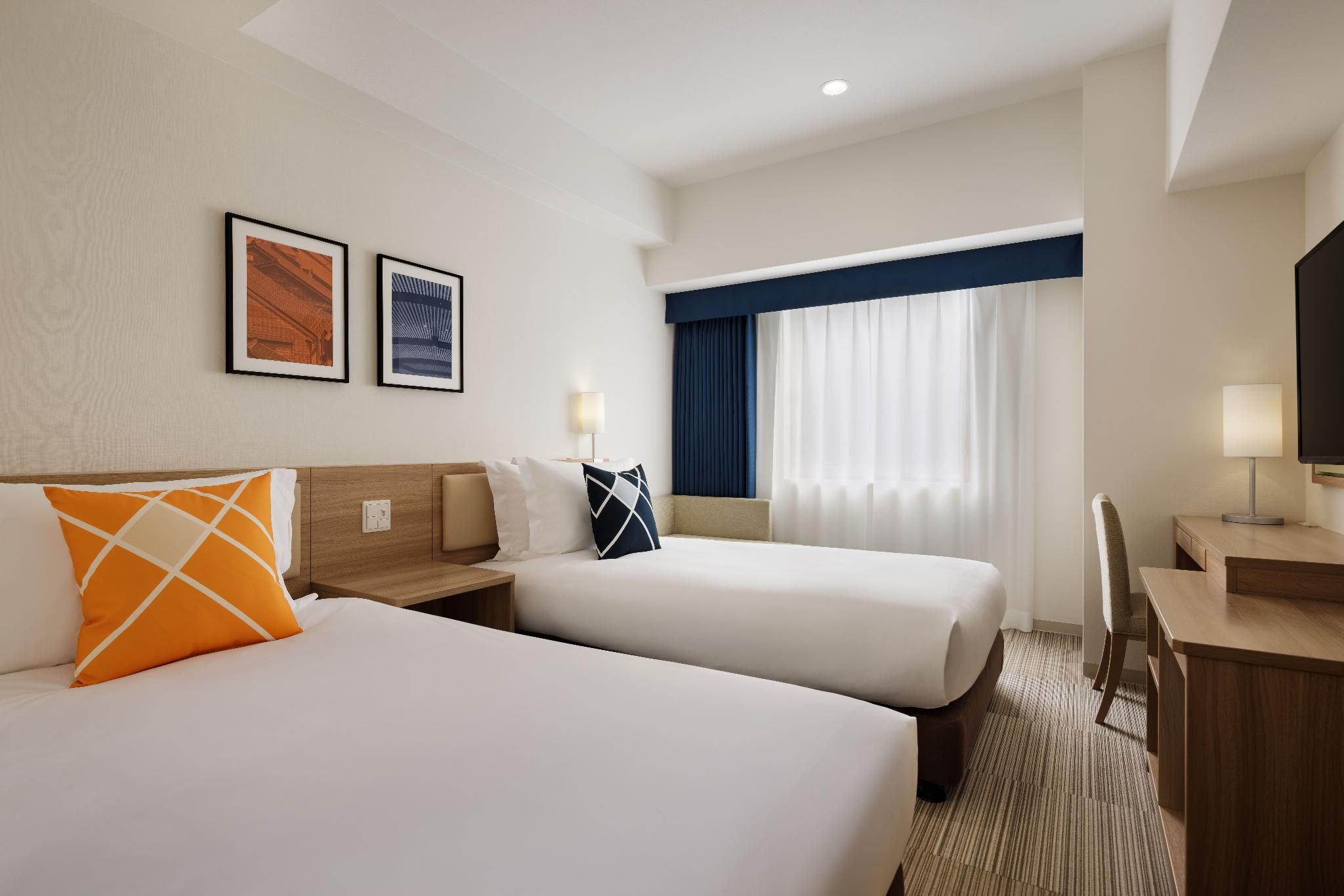 Twin 18 sqm Smoking, Guest room, 2 Twin