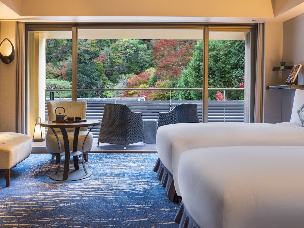 Suiran, A Luxury Collection Hotel, Kyoto Room, 2 Twin Beds, Non Smoking, Balcony (View)
