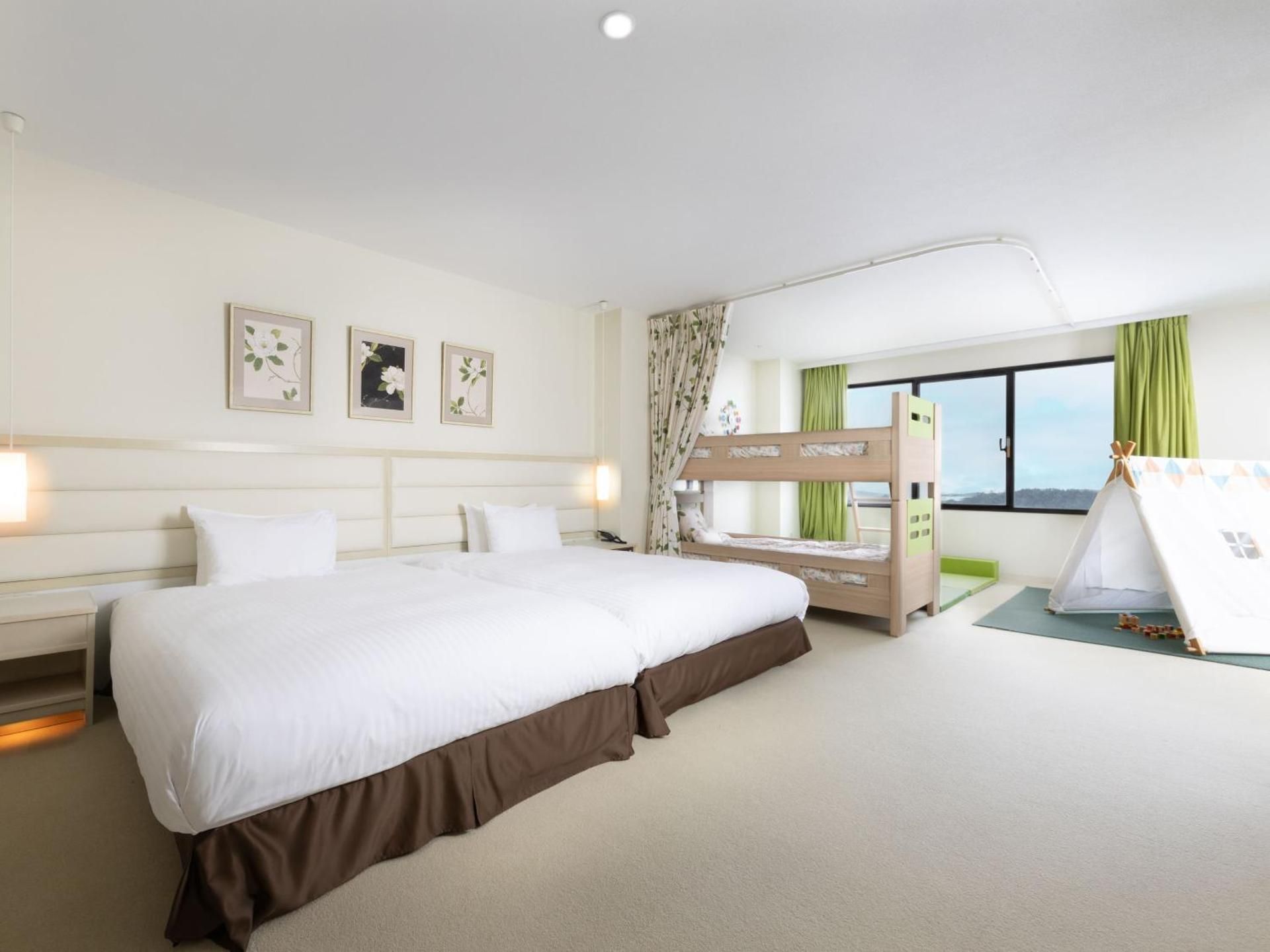 Privilege Junior Suite with Two Single Beds and One Bunk Bed