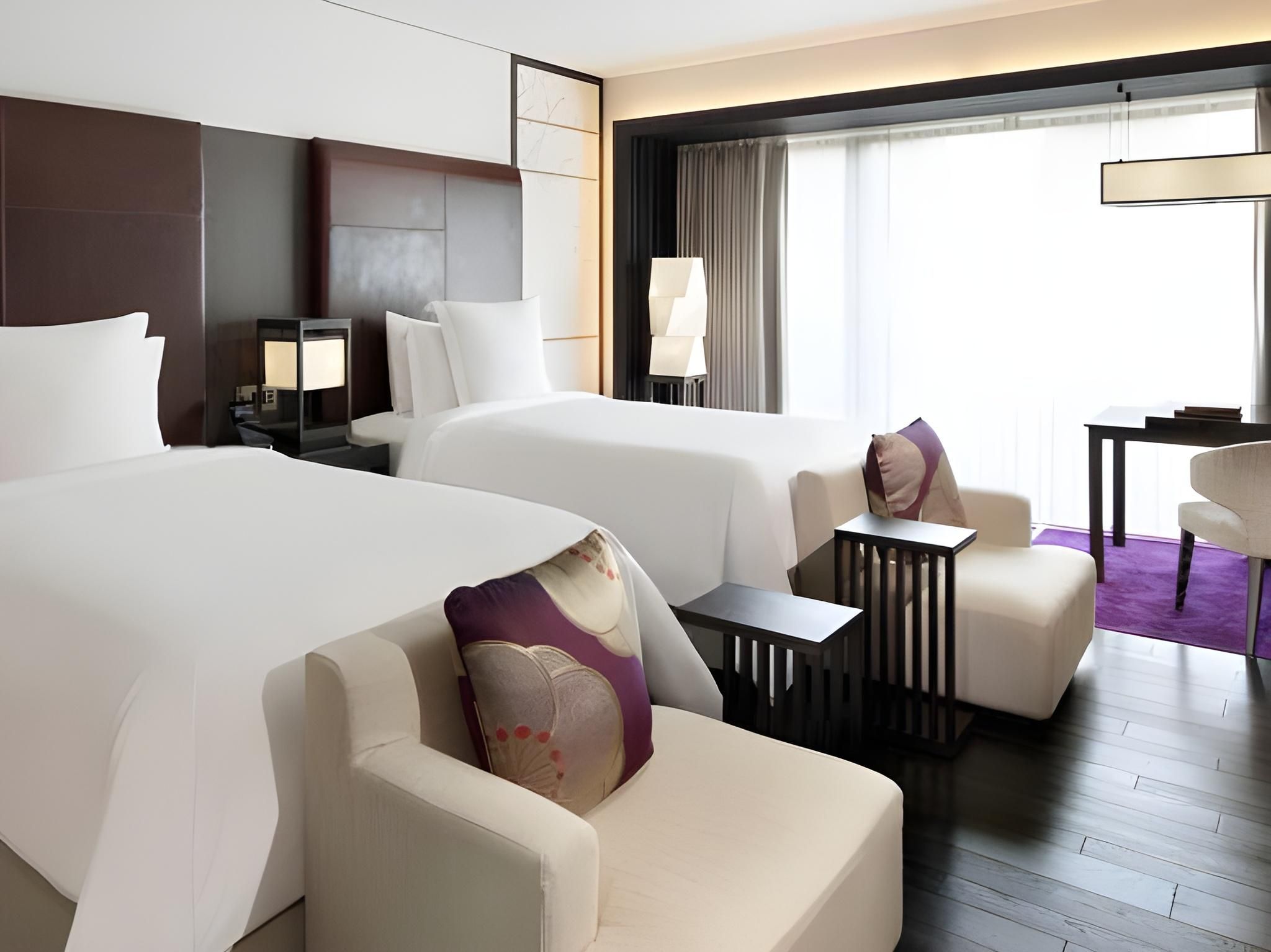 Premier Room Kyoto View with two double beds