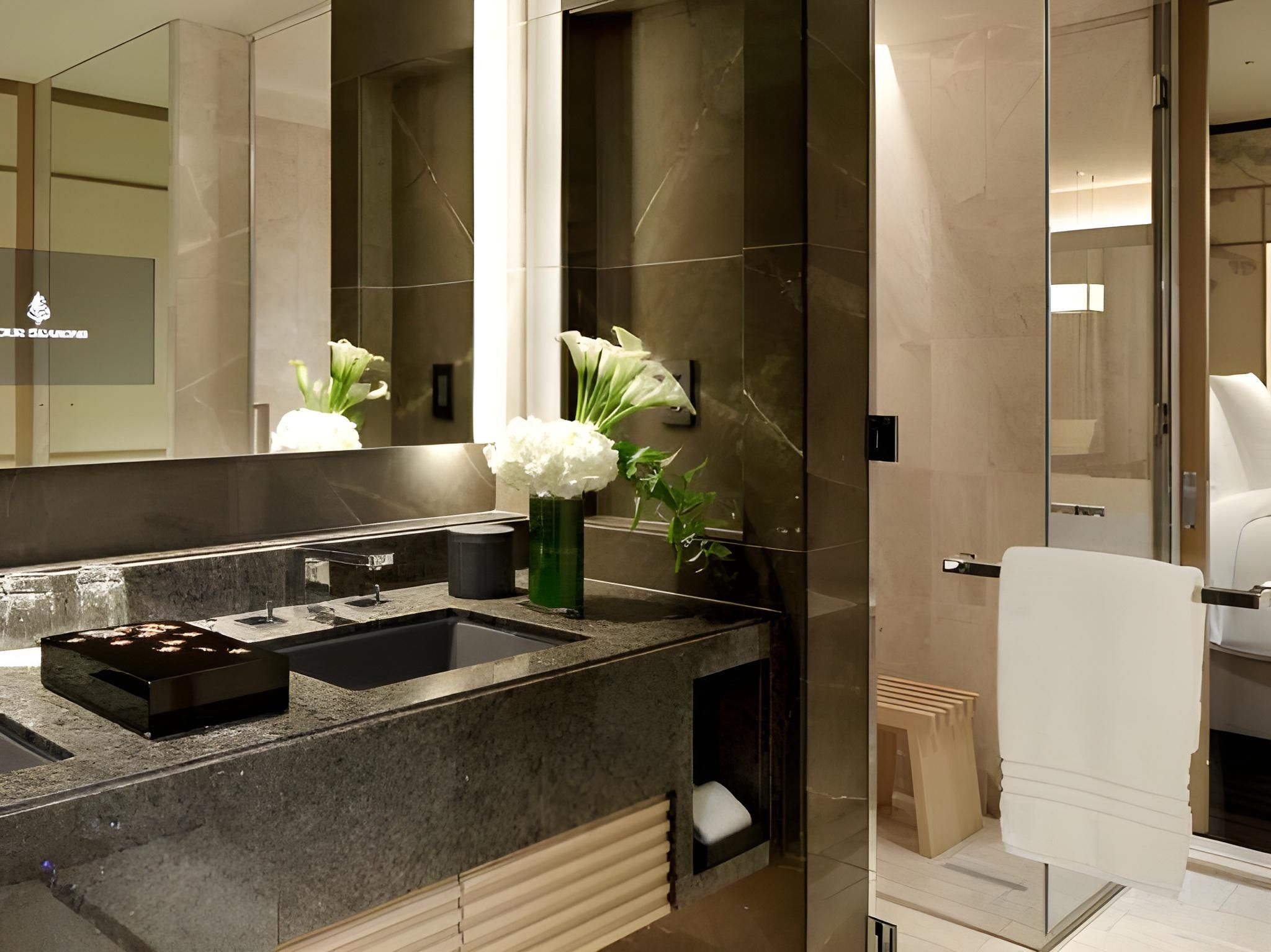 Premier Room Kyoto View with two double beds