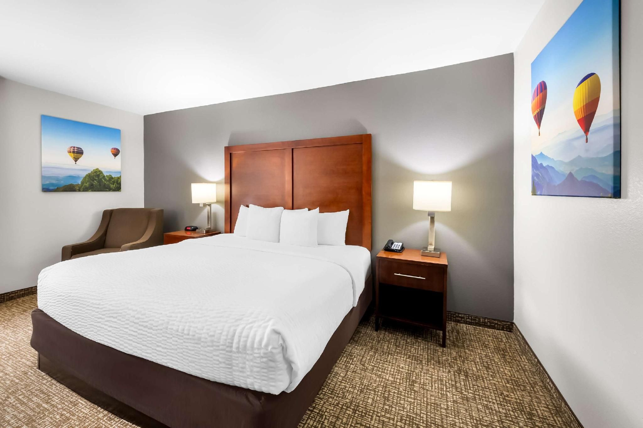 1 King Bed, Nonsmoking, Accessible