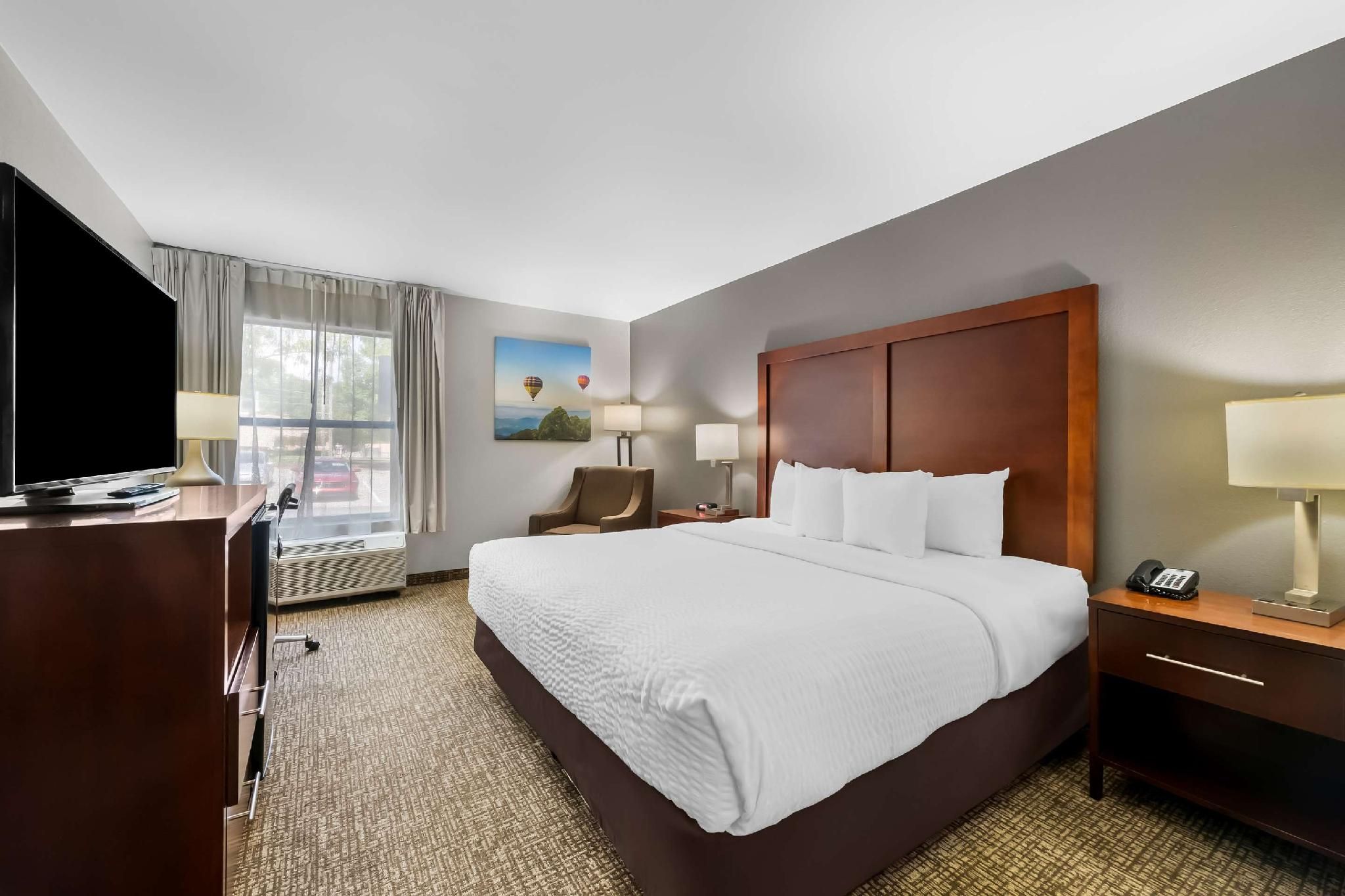 1 King Bed, Nonsmoking