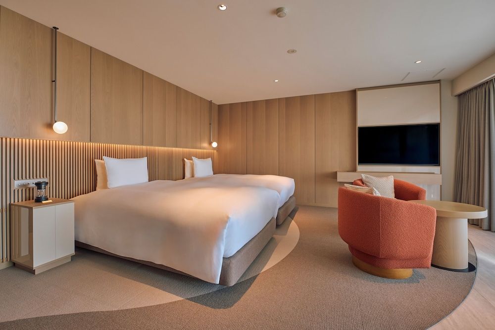 Hotel Grand Bach Atami Crescendo Twin Room Open-air Bath