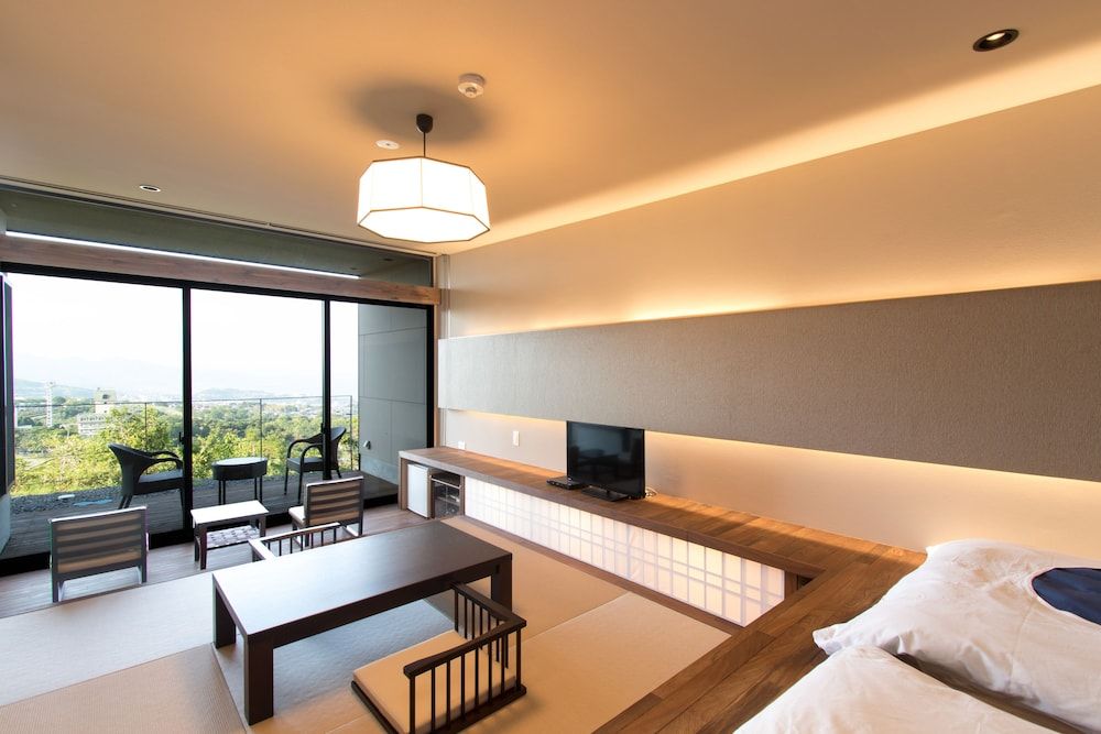 Japanese Western Style Room with Half Open-air Bath, 1F