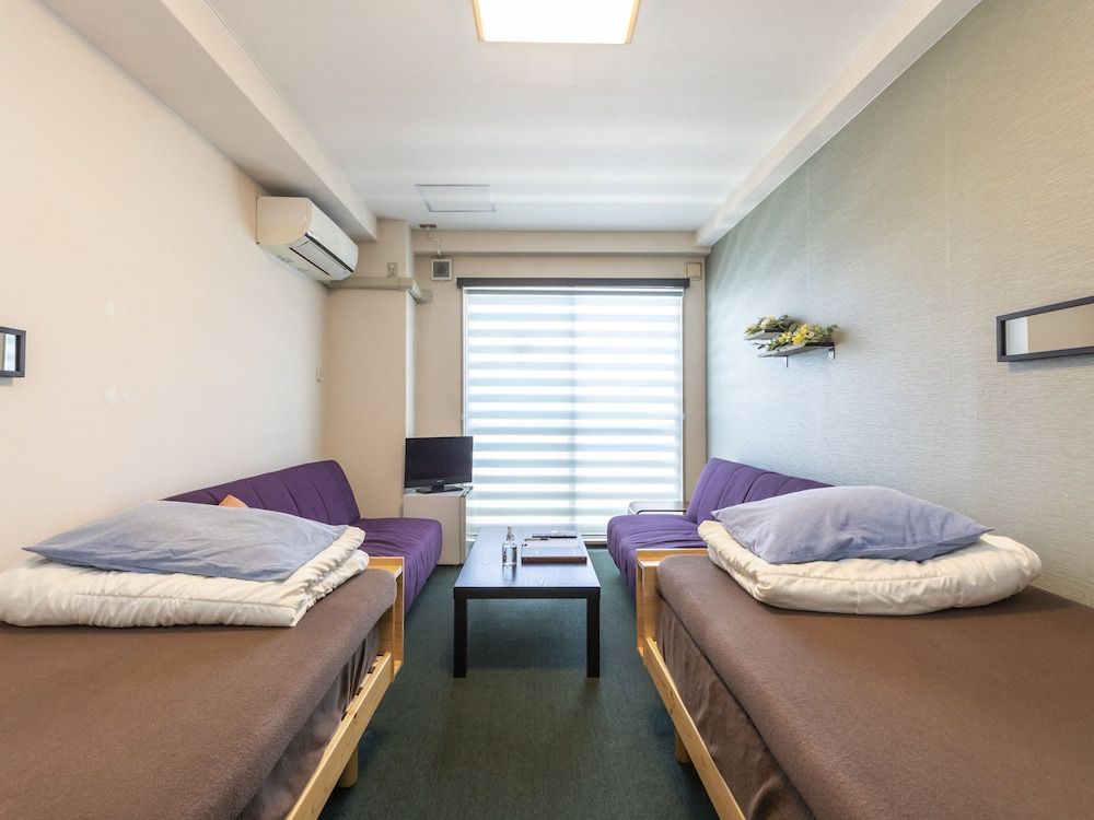 Twin Room, 2 Twin Beds, Shared Bathroom, Ocean View