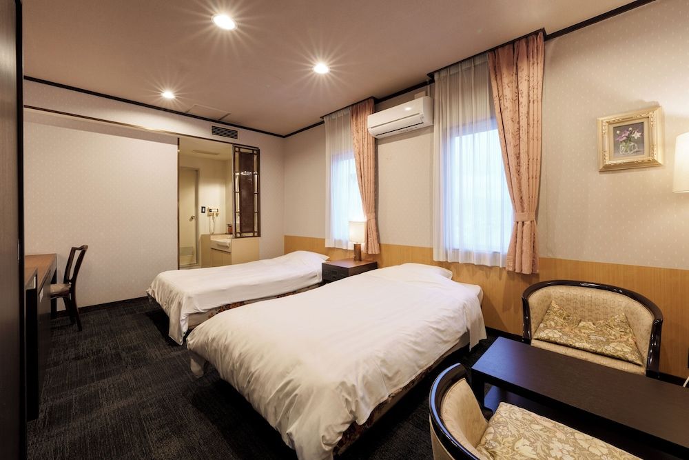 No view | Twin Room (21sqm/ 2 Semi Double Beds)