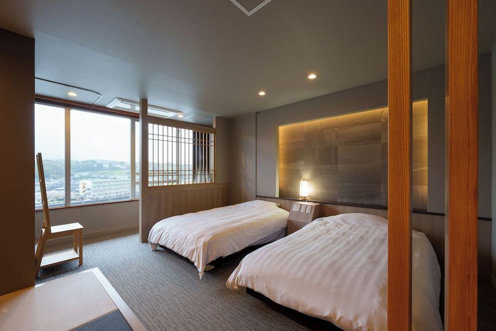 [River View] Premium Japanese Western Style Room 701, with Hot Spring / Semi-Open-air Bath