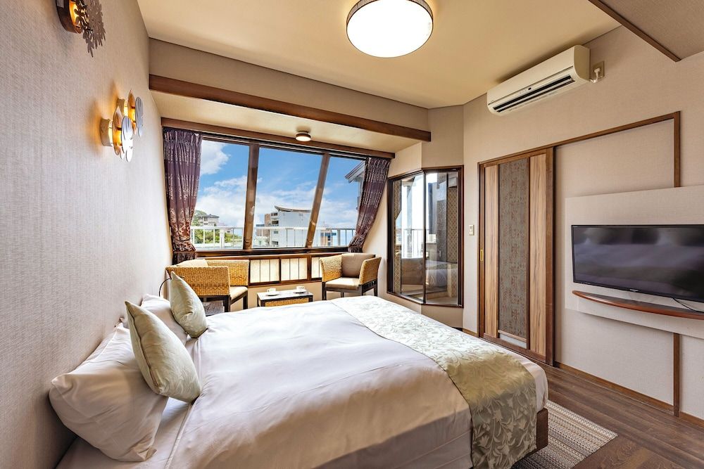 high floor KingRoom with open-air baths Non-Smoking