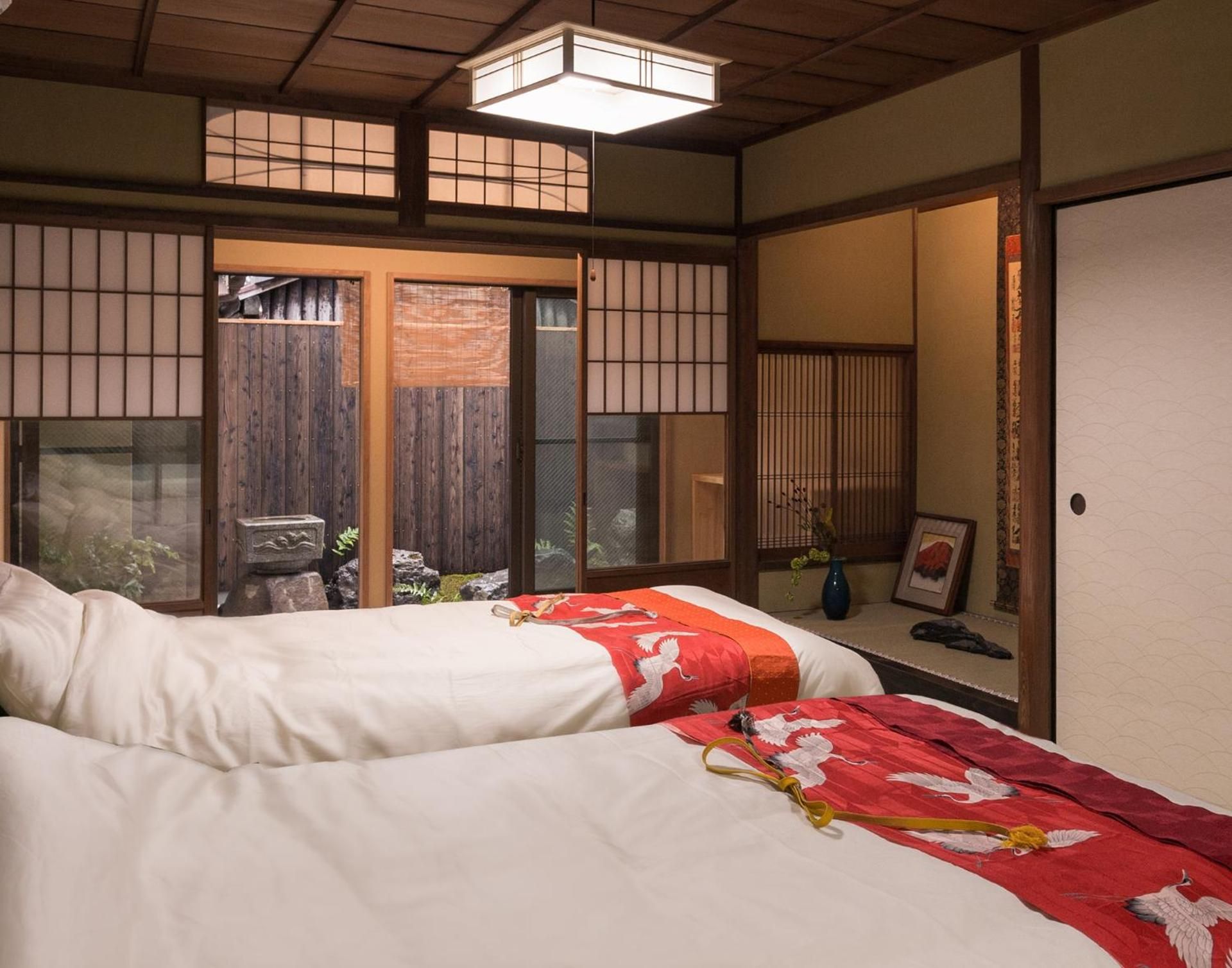 Japanese-Style Quadruple Room with Garden View