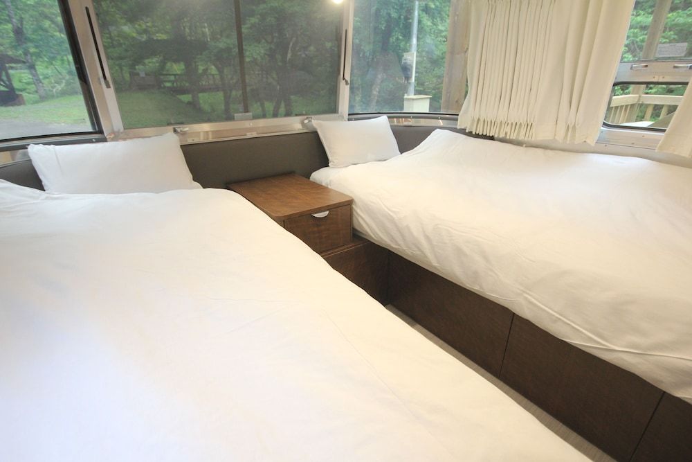 Mobile Home, Kitchenette, River View