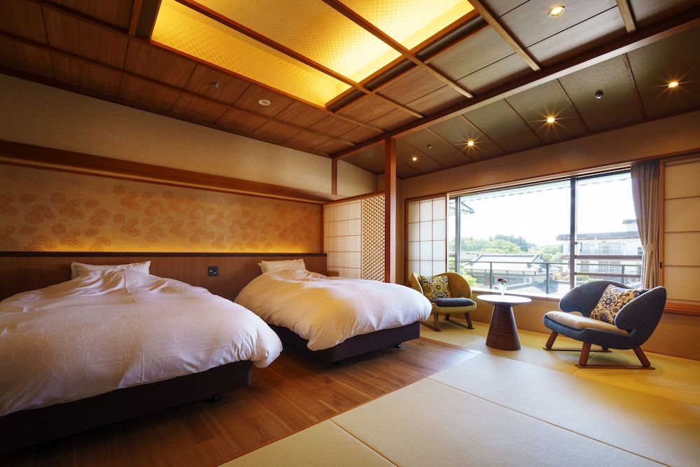 Japanese room with beds Non Smoking