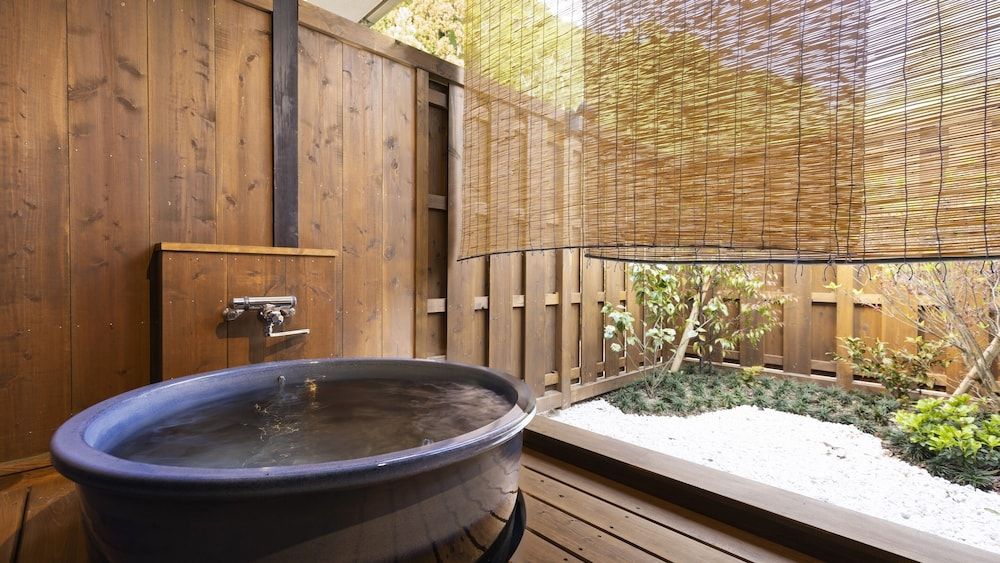 Standard Japanese Style Room with Open-air Bath (Garden View), Non-Smoking