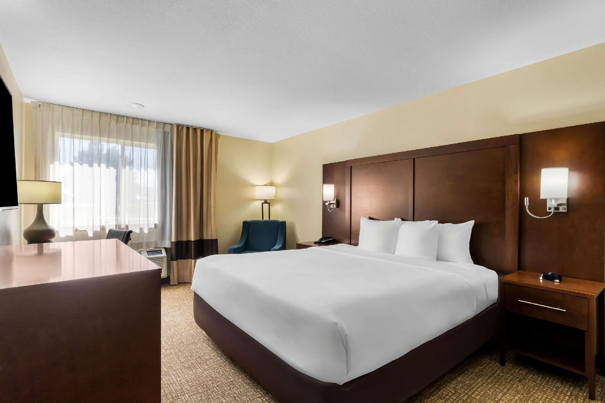 1 King Bed, Non-smoking, Accessible