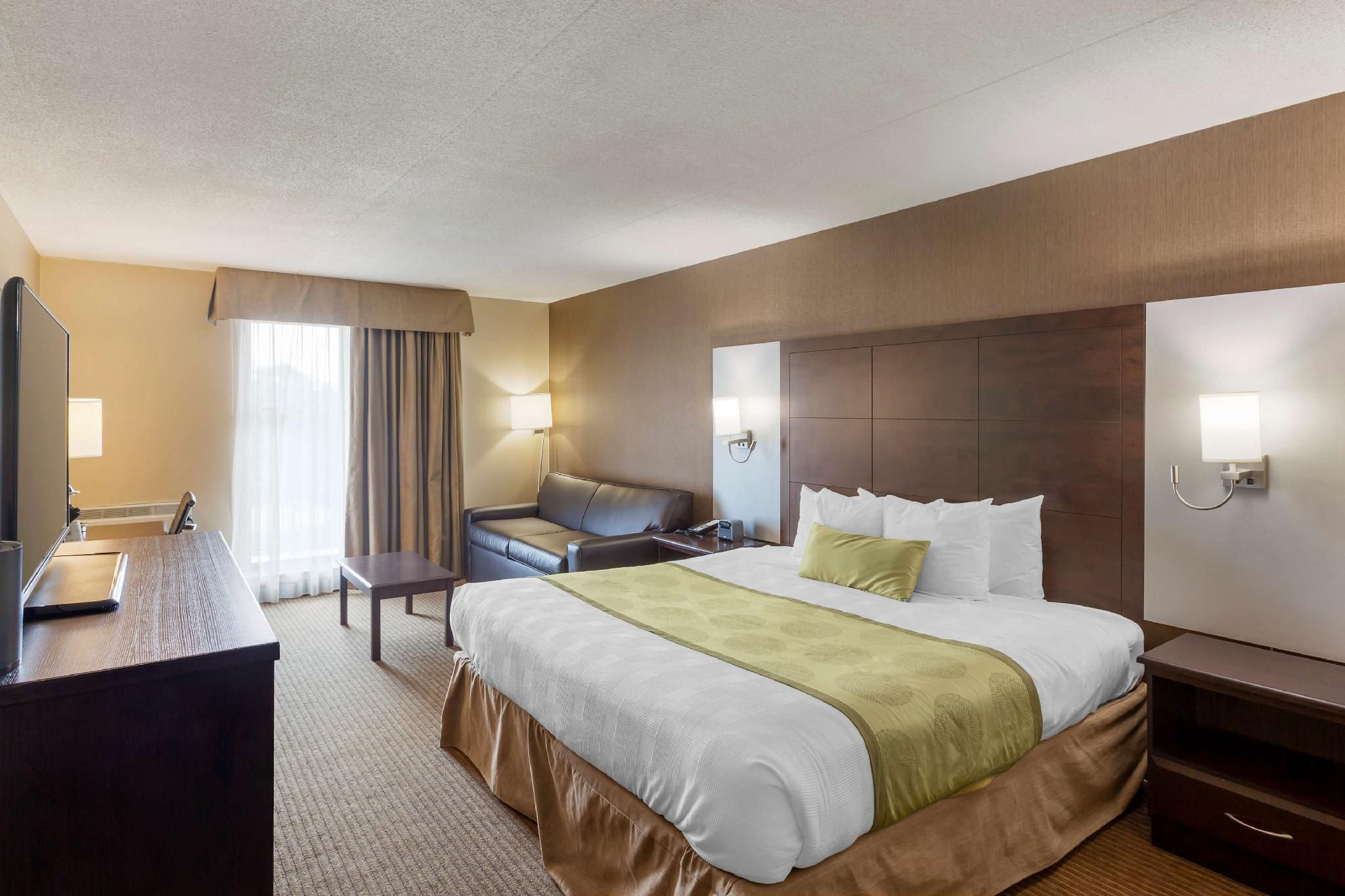 Best Western Plus Leamington Hotel & Conference Centre 1 King Bed, Nonsmoking, Sofabed, Patio, Pet Friendly Room 2